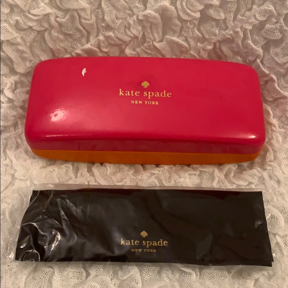 KATE SPADE HARD CASE GLASSES CASE